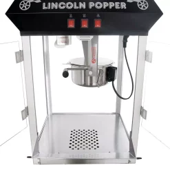 Popcorn Machines Great Northern Lincoln 8 Oz. Antique Black Popcorn Machine With Cart -MegaChef Sales Shop antique black great northern popcorn machines hwd630222 77 1000
