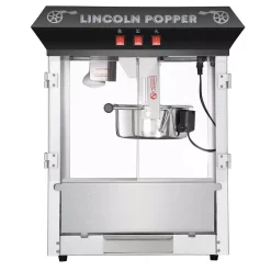 Popcorn Machines Great Northern Lincoln 8 Oz. Antique Black Popcorn Machine With Cart -MegaChef Sales Shop antique black great northern popcorn machines hwd630222 c3 1000