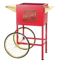 Popcorn Machines Great Northern Pasadena 8 Oz. Antique Red Popcorn Machine With Cart -MegaChef Sales Shop antique red great northern popcorn machines hwd630229 44 1000