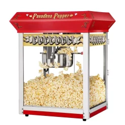 Popcorn Machines Great Northern Pasadena 8 Oz. Antique Red Popcorn Machine With Cart -MegaChef Sales Shop antique red great northern popcorn machines hwd630229 66 1000
