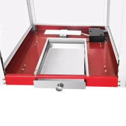 Popcorn Machines Great Northern Pasadena 8 Oz. Antique Red Popcorn Machine With Cart -MegaChef Sales Shop antique red great northern popcorn machines hwd630229 77 1000