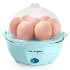 Egg Cookers Nostalgia 7-Egg Aqua Egg Cooker
