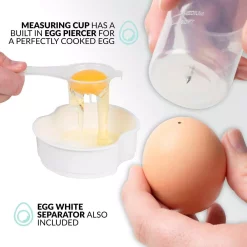 Egg Cookers Nostalgia 7-Egg Aqua Egg Cooker 13 Egg Cookers Nostalgia 7-Egg Aqua Egg Cooker -MegaChef Sales Shop aqua nostalgia egg cookers ec7aq fa 1000