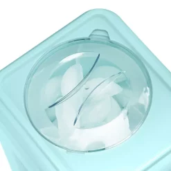 Dessert Makers Nostalgia 30 W Aqua Blue Snow Cone Maker With Retro Design -MegaChef Sales Shop aqua nostalgia specialty dessert makers clsc1aq 44 1000