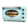 Toasters Nostalgia Retro 1500 W Aqua 12-Slice Convection Toaster Oven With Built-in Timer