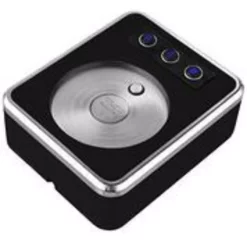 Coffee Makers KALORIK 13.5 Oz. Black Stainless Steel Electric Milk Frother -MegaChef Sales Shop black and stainless steel milk frothers mfh 43974 bk 4f 1000