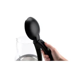 Electric Kettles AROMA 5-Cup Black Glass Corded Electric Kettle With Automatic Shut-Off 9 Electric Kettles AROMA 5-Cup Black Glass Corded Electric Kettle With Automatic Shut-Off -MegaChef Sales Shop black aroma electric kettles awk 151b 1f 1000