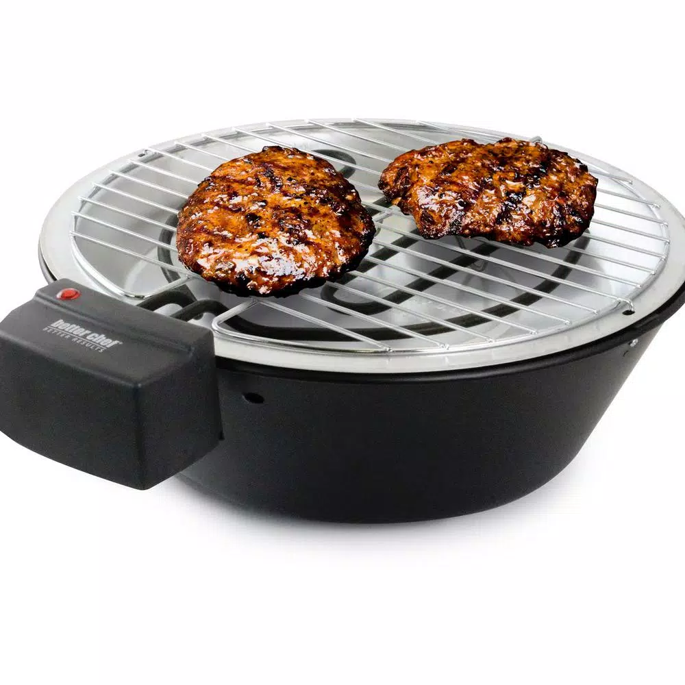 Electric Skillets & Indoor Grills Better Chef Indoor Outdoor 14 In. Black Tabletop Electric Barbecue Grill 2 Electric Skillets & Indoor Grills Better Chef Indoor Outdoor 14 In. Black Tabletop Electric Barbecue Grill - Image 2