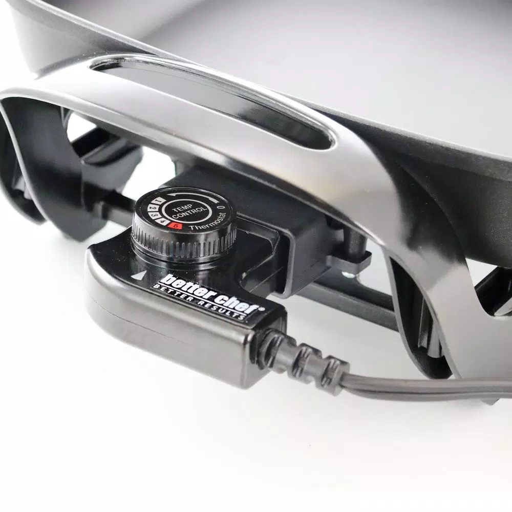 Electric Skillets & Indoor Grills Better Chef 11.5 In. Black Non-Stick Electric Skillet Grill 2 Electric Skillets & Indoor Grills Better Chef 11.5 In. Black Non-Stick Electric Skillet Grill - Image 2