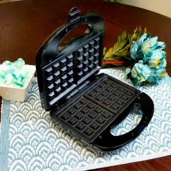 Electric Skillets & Indoor Grills Better Chef Black Waffle Maker -MegaChef Sales Shop black better chef waffle makers 98598020m 1f 1000