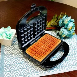 Electric Skillets & Indoor Grills Better Chef Black Waffle Maker -MegaChef Sales Shop black better chef waffle makers 98598020m 44 1000