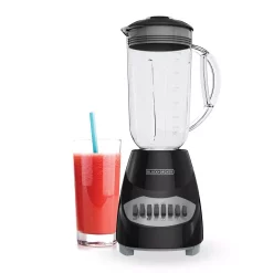 Blenders BLACK+DECKER 48 Oz. 10-Speed Black Blender -MegaChef Sales Shop black black decker countertop blenders bl2010bpa 31 1000