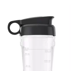 Mixers BLACK+DECKER Black BPA Free Tritan Personal Blender Jar With Travel Lid 8 Mixers BLACK+DECKER Black BPA Free Tritan Personal Blender Jar With Travel Lid -MegaChef Sales Shop black black decker mixer attachments pbj1650 4f 1000