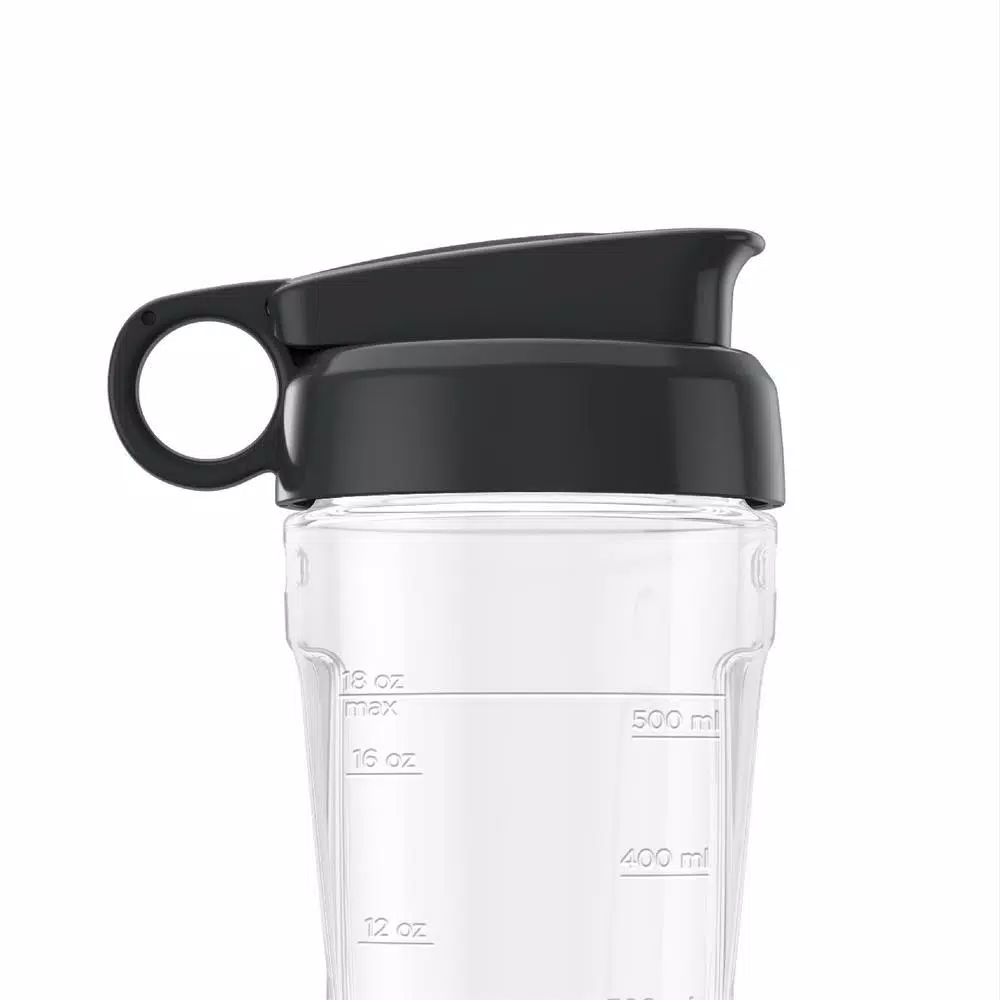 Mixers BLACK+DECKER Black BPA Free Tritan Personal Blender Jar With Travel Lid 3 Mixers BLACK+DECKER Black BPA Free Tritan Personal Blender Jar With Travel Lid - Image 3