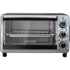 Toasters BLACK+DECKER 6-Slice Toaster Oven In Black -MegaChef Sales Shop black black decker toaster ovens to1950sbd 76 1000