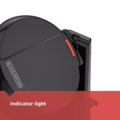 Electric Skillets & Indoor Grills BLACK+DECKER 2-Waffle Black Flip Belgian Waffle Maker -MegaChef Sales Shop black black decker waffle makers wmd200b 4f 1000