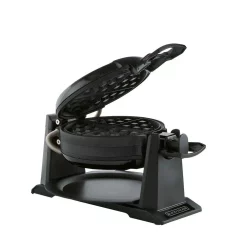 Electric Skillets & Indoor Grills BLACK+DECKER 2-Waffle Black Flip Belgian Waffle Maker -MegaChef Sales Shop black black decker waffle makers wmd200b d4 1000