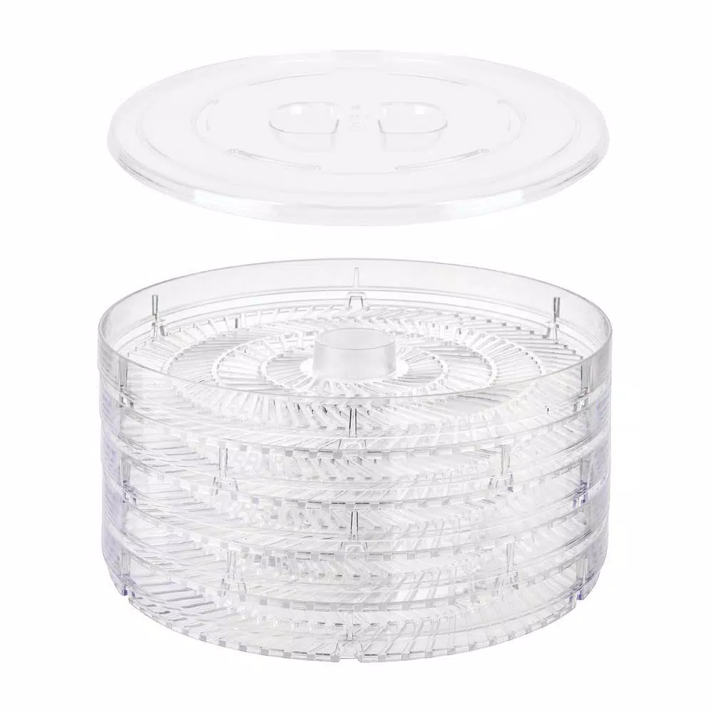 Food Processing Brentwood Appliances 5-Tray Black Food Dehydrator With Auto Shutoff 4 Food Processing Brentwood Appliances 5-Tray Black Food Dehydrator With Auto Shutoff - Image 4