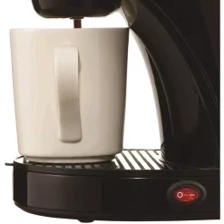 Coffee Makers Brentwood Appliances 1-Cup Black Single Serve Coffee Maker With Removable Filter -MegaChef Sales Shop black brentwood appliances drip coffee makers ts 112b 4f 1000