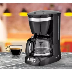 Coffee Makers Brentwood Appliances 10-Cup Black Digital Coffee Maker -MegaChef Sales Shop black brentwood appliances drip coffee makers ts 219bk 31 1000