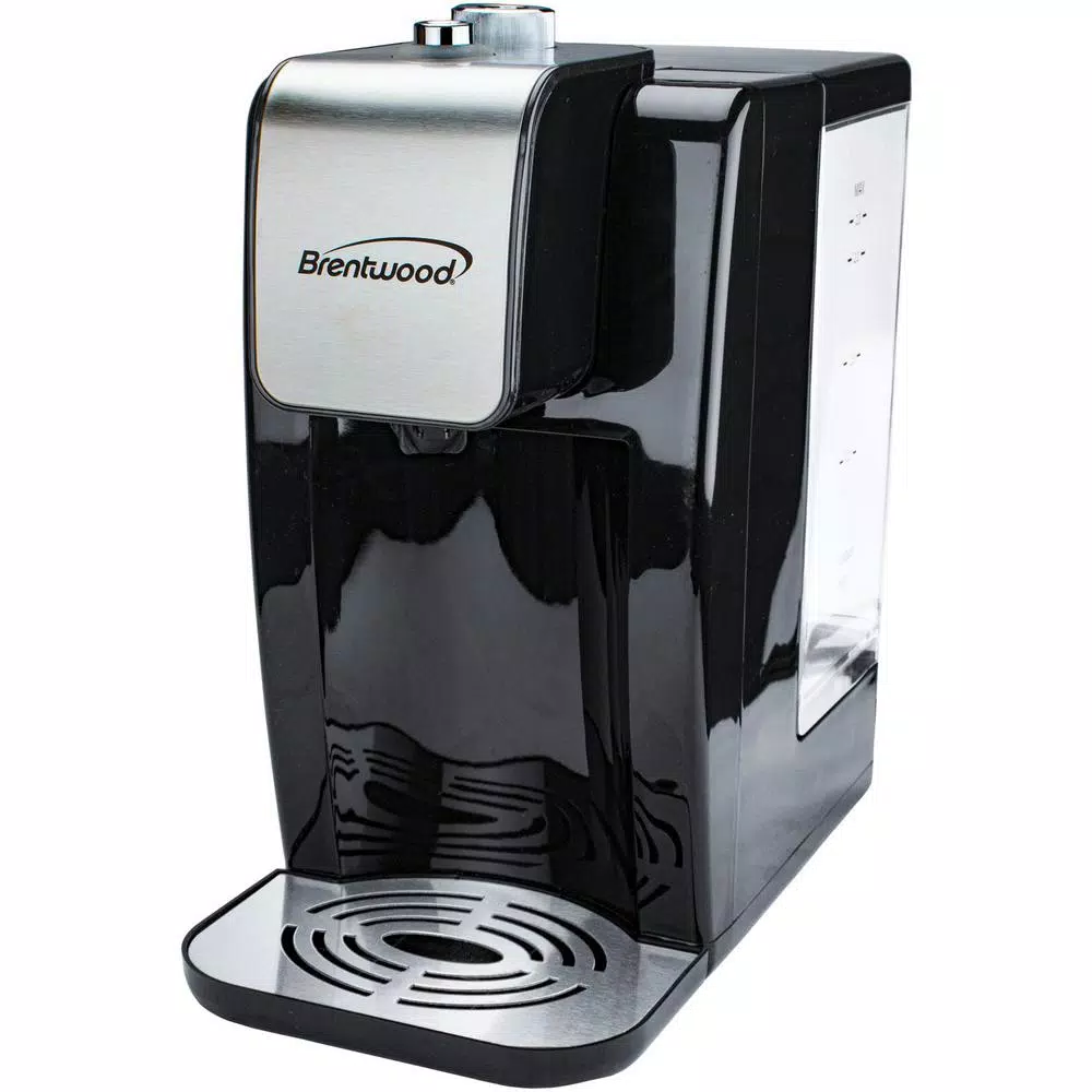 Electric Kettles Brentwood Appliances 9.2-Cup Black Single-Touch Instant Hot Water Dispenser 1 Electric Kettles Brentwood Appliances 9.2-Cup Black Single-Touch Instant Hot Water Dispenser
