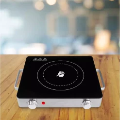 Food Warmers Brentwood Appliances Single Burner 28 In. Black Infrared Electric Burner -MegaChef Sales Shop black brentwood appliances hot plates ts 381 31 1000