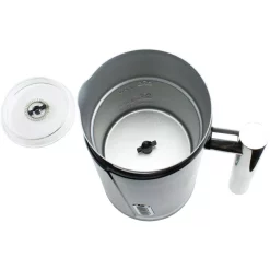 Coffee Makers Brentwood Appliances 10 Oz. Black Cordless Electric Milk Frother With Warmer -MegaChef Sales Shop black brentwood appliances milk frothers ga 301bk 4f 1000