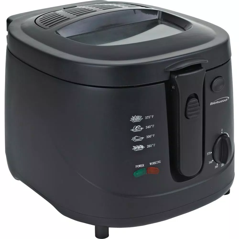 Deep Fryers Brentwood 2.6 Qt. Electric Deep Fryer 1 Deep Fryers Brentwood 2.6 Qt. Electric Deep Fryer