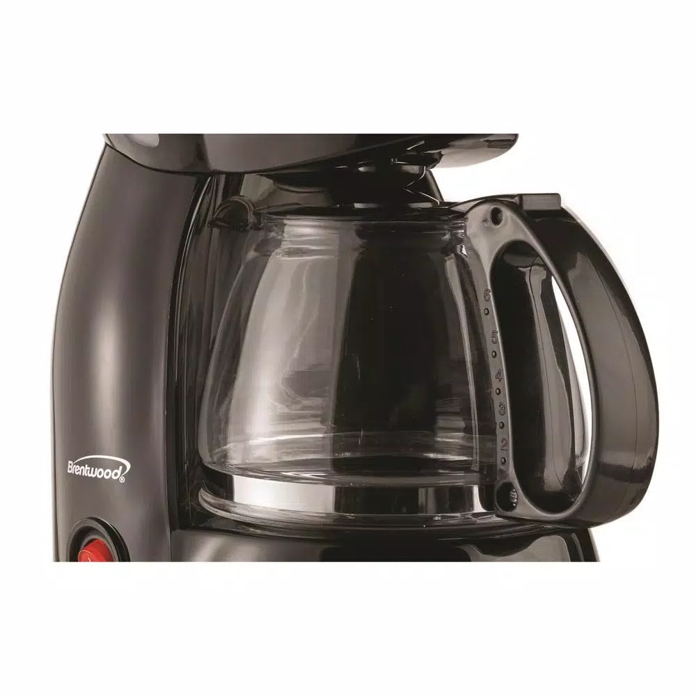 Coffee Makers Brentwood 4-Cup Black Coffee Maker 3 Coffee Makers Brentwood 4-Cup Black Coffee Maker - Image 3