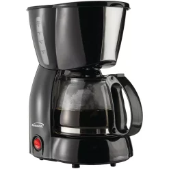 Coffee Makers Brentwood 4-Cup Black Coffee Maker