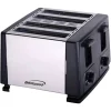 Toasters Brentwood 4-Slice Black Toaster