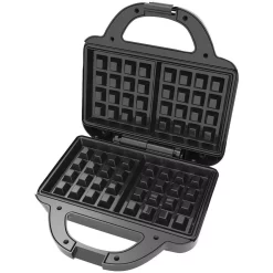 Electric Skillets & Indoor Grills Brentwood Couture Purse Black Nonstick Dual Waffle Maker -MegaChef Sales Shop black brentwood waffle makers ts 239bk 76 1000