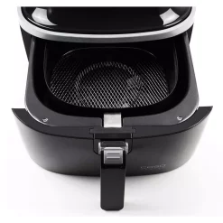 Air Fryers CASO Design 400 Fat-Free Convection Air Fryer With Memory Function -MegaChef Sales Shop black caso air fryers 13177 76 1000
