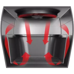 Air Fryers CASO Design 400 Fat-Free Convection Air Fryer With Memory Function -MegaChef Sales Shop black caso air fryers 13177 77 1000