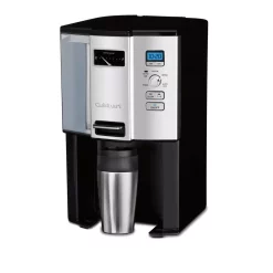 Coffee Makers Cuisinart 12-Cup Black Chrome Drip Coffee Maker With Programmable Settings -MegaChef Sales Shop black chrome cuisinart drip coffee makers dcc 3000p1 31 1000