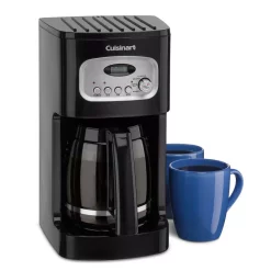 Coffee Makers Cuisinart 12-Cup Programmable Black Drip Coffee Maker With Carafe -MegaChef Sales Shop black cuisinart coffee makers dcc 1100bkp1 40 1000