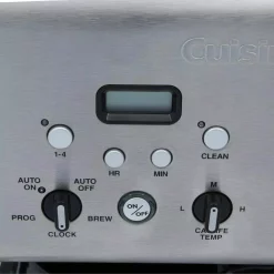 Coffee Makers Cuisinart COFFEE PLUS 12-Cup Black Drip Coffee Maker With Automatic Shut-Off -MegaChef Sales Shop black cuisinart drip coffee makers chw 12 4f 1000