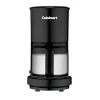 Coffee Makers Cuisinart 4-Cup Black Drip Coffee Maker With Stainless Steel Carafe