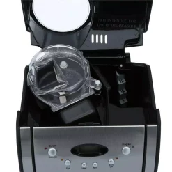 Coffee Makers Cuisinart Grind And Brew 12-Cup Automatic Black Drip Coffee Maker With Built-In Grinder -MegaChef Sales Shop black cuisinart drip coffee makers dgb 550bk 44 1000