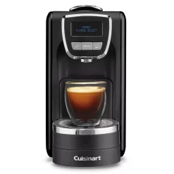 Coffee Makers Cuisinart 1-Cup Espresso Defined Black Espresso Machine