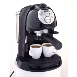 Coffee Makers DeLonghi BAR32 15-Bar Black Espresso Machine And Cappuccino Maker