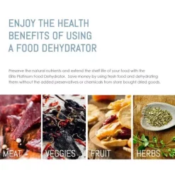 Food Processing Elite 6-Tier Food Dehydrator -MegaChef Sales Shop black elite dehydrators efd 313b 44 1000