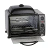 Toasters Elite Platinum Black Toaster Oven