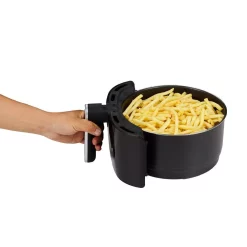 Air Fryers GoWISE USA 8-in-1 5.0 Qt. Black Electric Air Fryer With Recipe Book -MegaChef Sales Shop black gowise usa air fryers gw22921 s 1f 1000