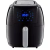 Air Fryers GoWISE USA 8-in-1 5.0 Qt. Black Electric Air Fryer With Recipe Book