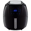 Air Fryers GoWISE USA 8-in-1 7.0 Qt. Black Electric Air Fryer With Recipe Book