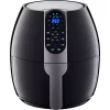 Air Fryers GoWISE USA 5.0 Qt. Black Electric Air Fryer With 8-Presets With Recipe Book
