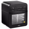 Air Fryers GoWISE USA 1600-Watts 12.7 Qt. Black Air Fryer Oven With Rotisserie, Dehydrator And 11-Cooking Presets