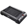Electric Skillets & Indoor Grills GoWISE USA 2-in-1 149 Sq. In. Black Smokeless Indoor Grill With Interchangeable Plates