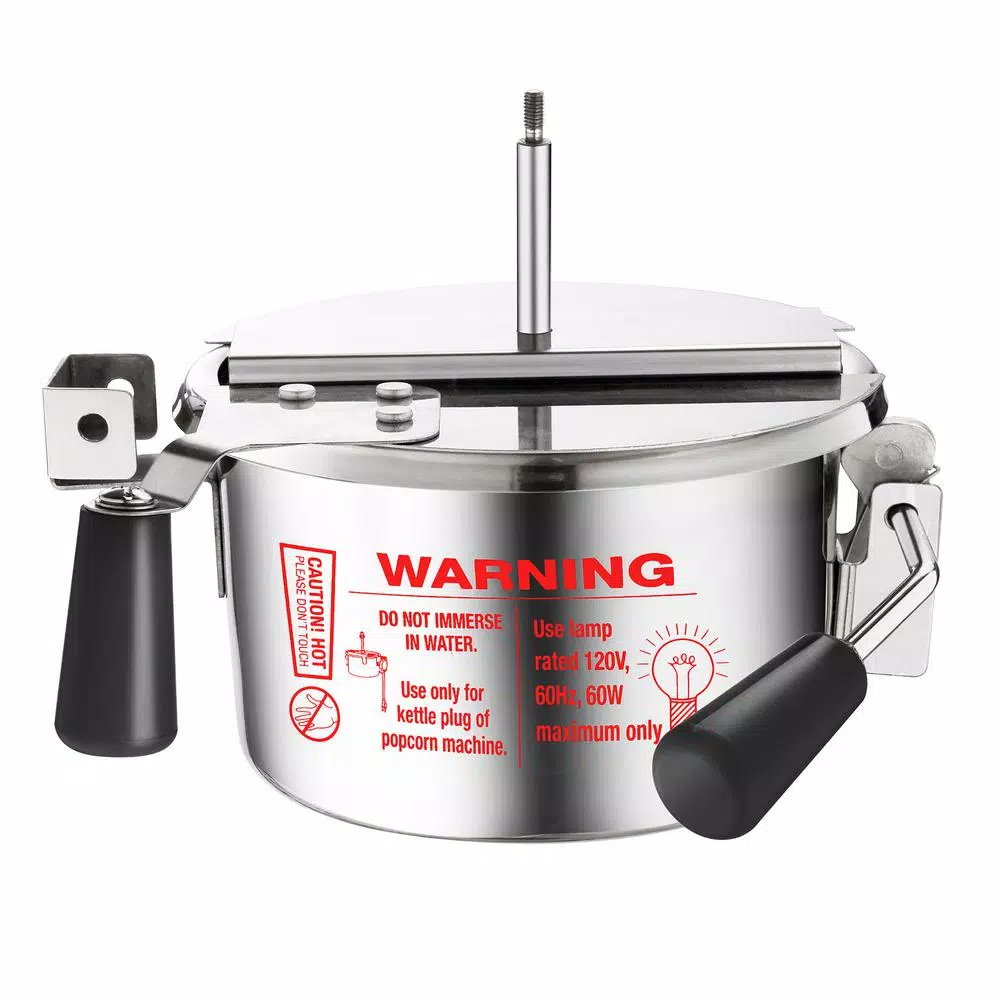 Popcorn Machines Great Northern 6 Oz. Black Foundation Model Popcorn Popper Machine 4 Popcorn Machines Great Northern 6 Oz. Black Foundation Model Popcorn Popper Machine - Image 4